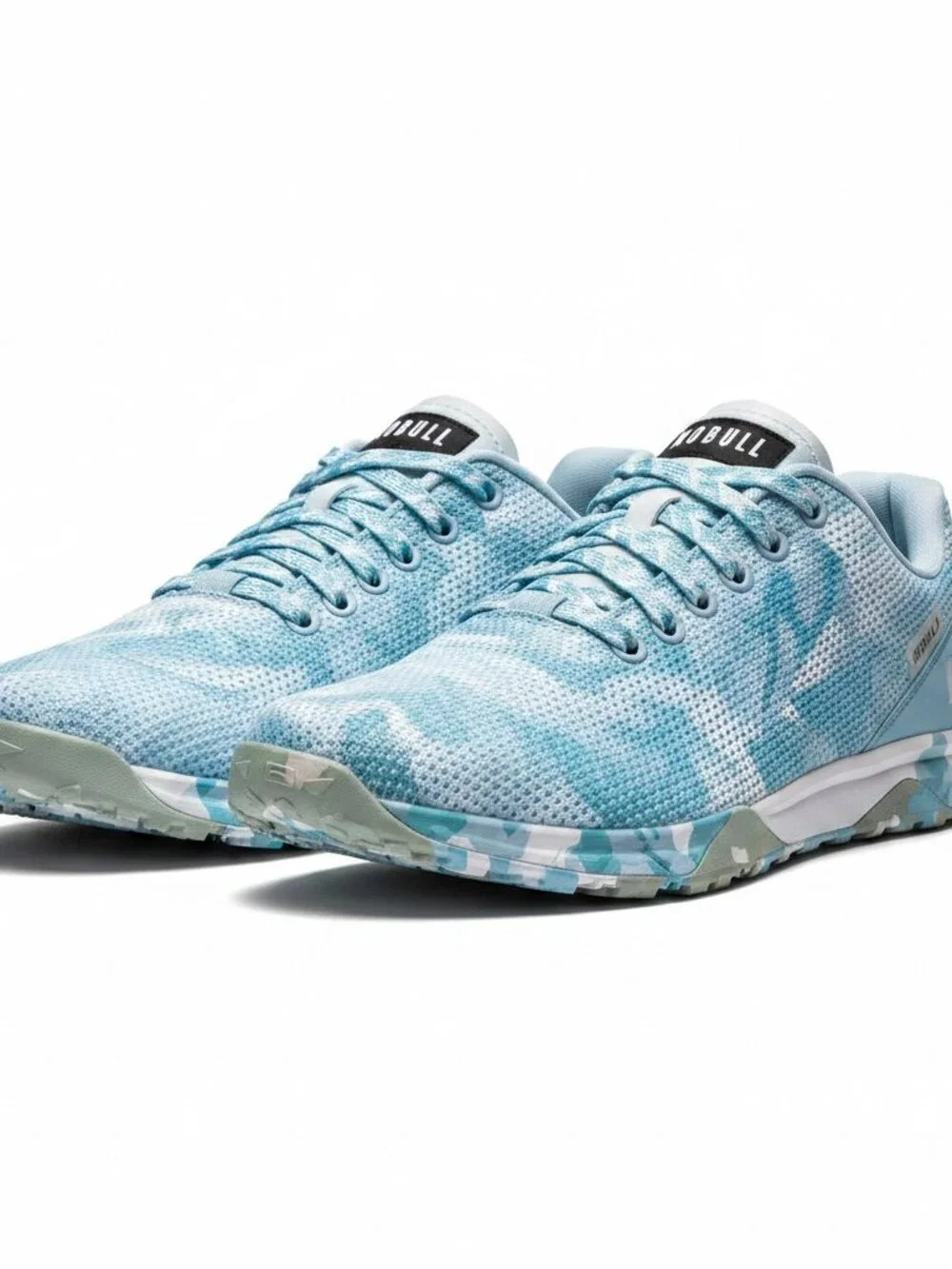 NOBULL Blue Camo Training Sneakers - size 8.5
